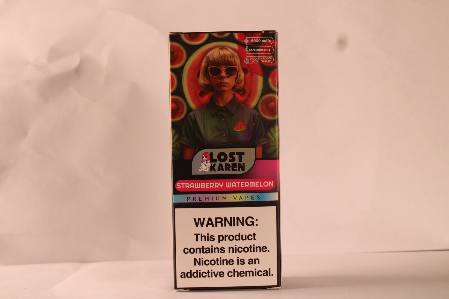 LOST KAREN STRAWBERRY WATERMELON 8000 PUFFS
