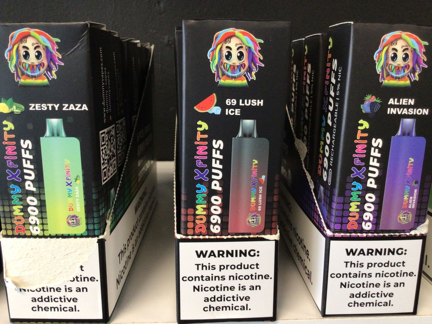 DUMMY XFINITY - LUSH ICE  - 6900 PUFFS
