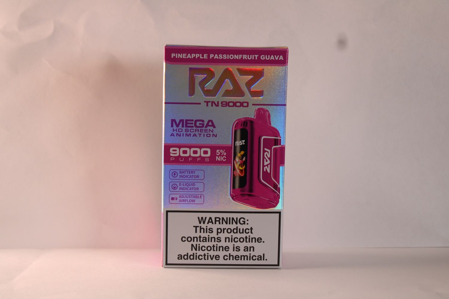 RAZ  PINEAPLE PASSIONFRUIT GUAVA  TN 9000