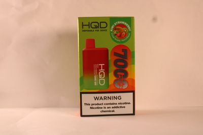 HQD KIWI STRAWBERRY   7000 PUFFS