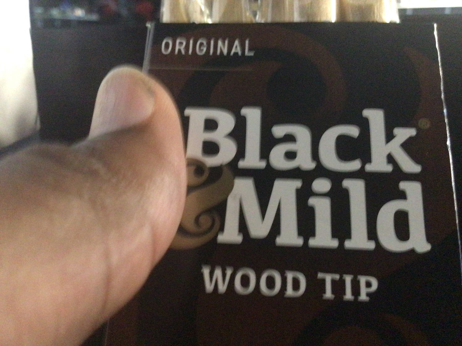 Black &amp;  mild wood tip
