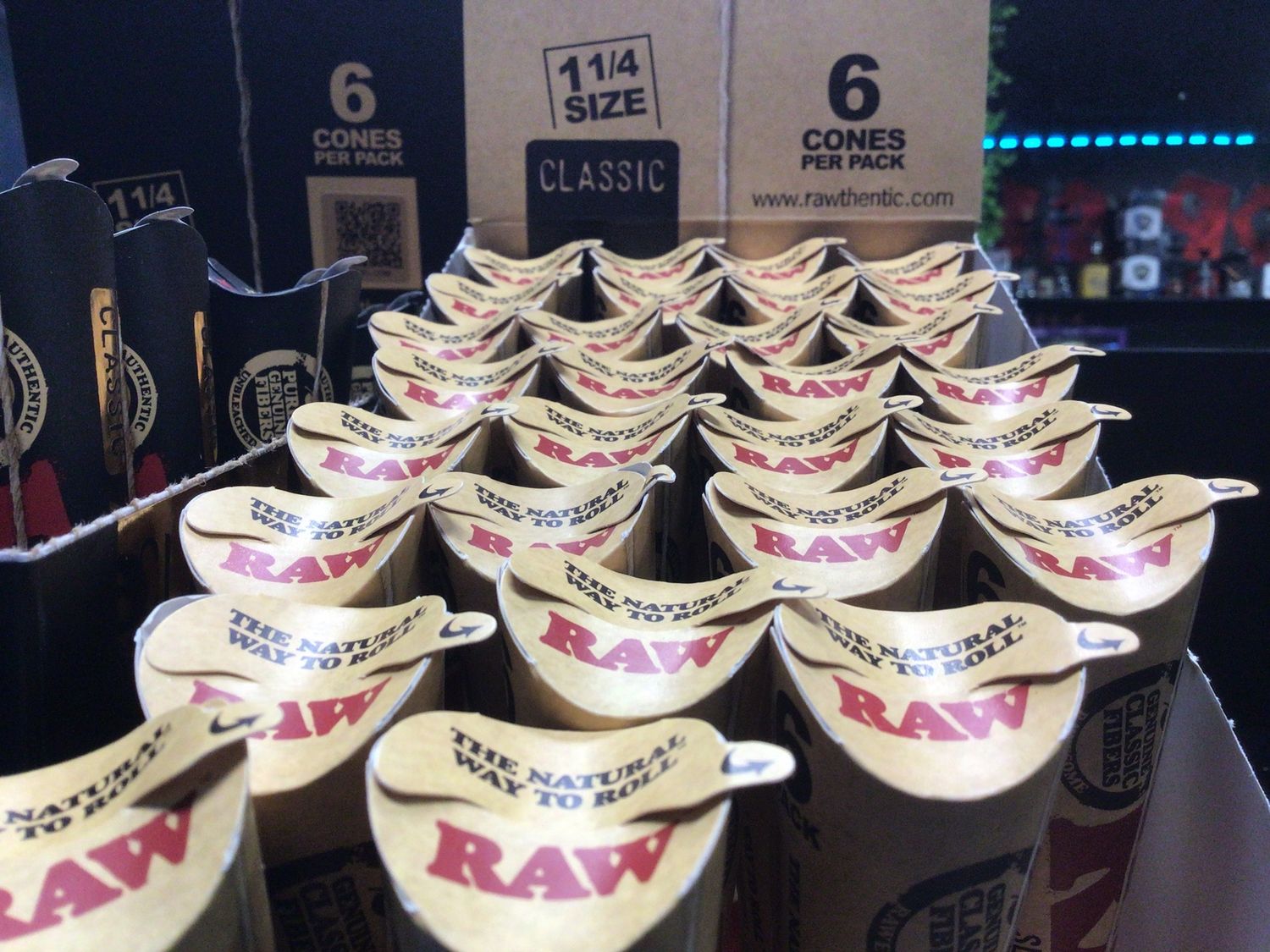 Raw Cone Classic 6Pk