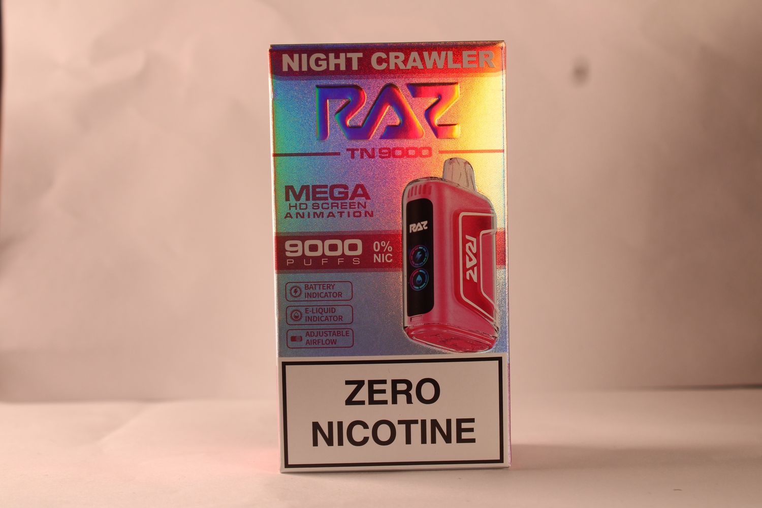 RAZ - NIGHT CRAWLER  TN 9000 ZERO NICOTIME