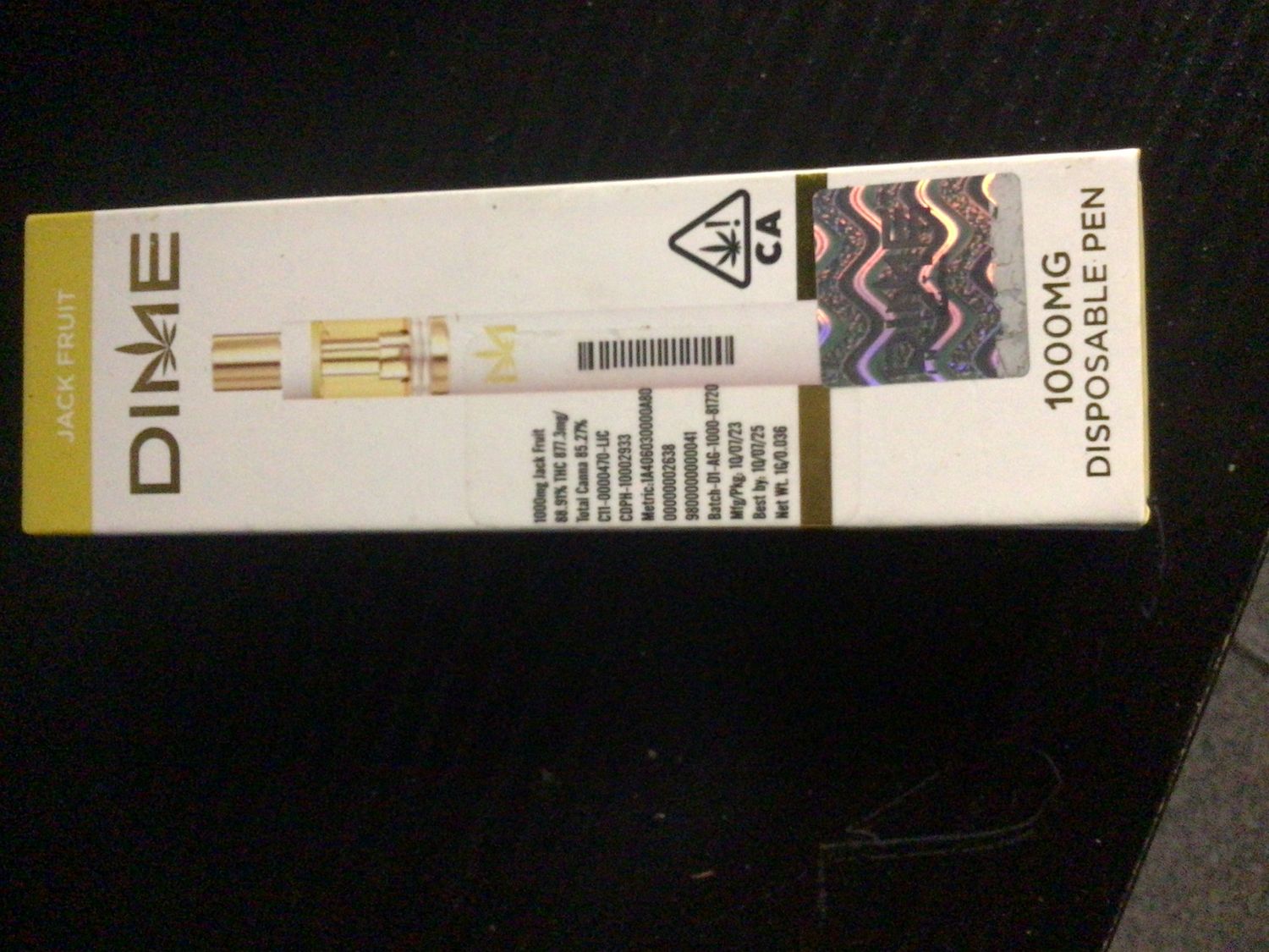 Dime disposable ( 1000 Mg )