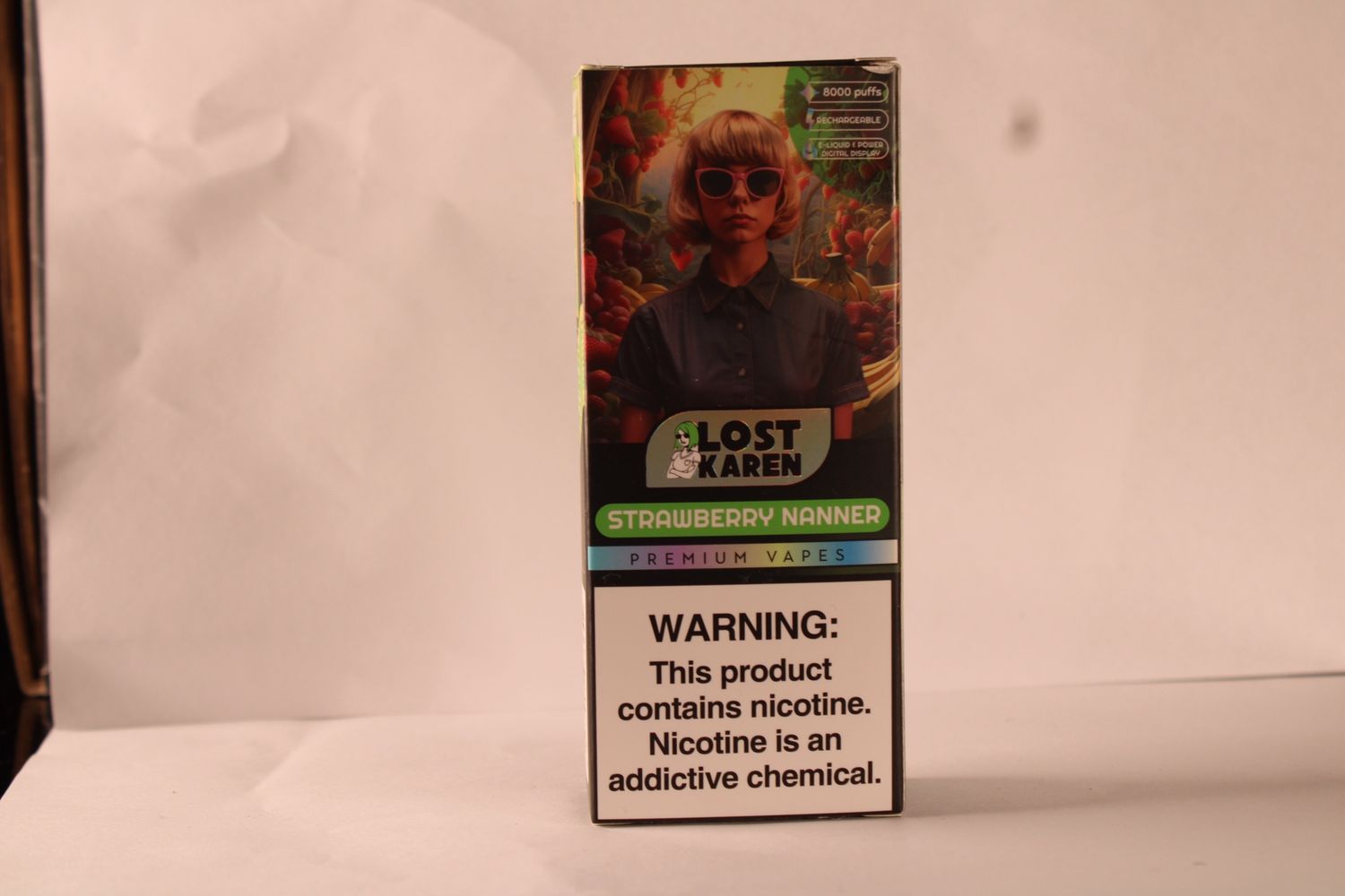 LOST KAREN STRAWBERRY NANNER  8000 PUFFS