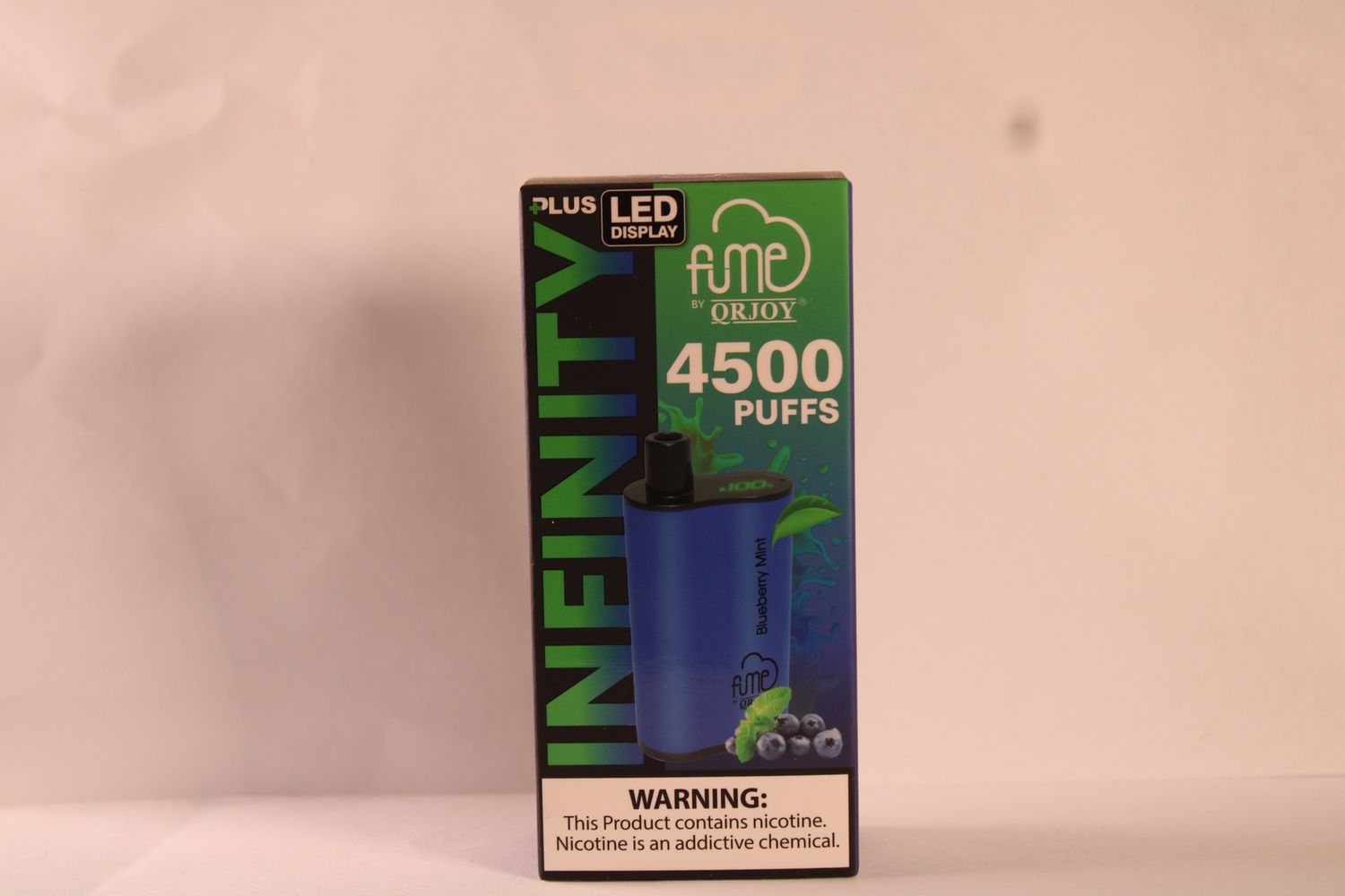 FUME INFINITY BLUEBERRY MINT  4500 PUFFS