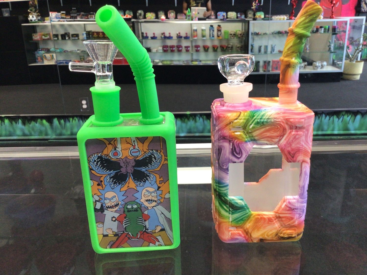 Juice box bubbler