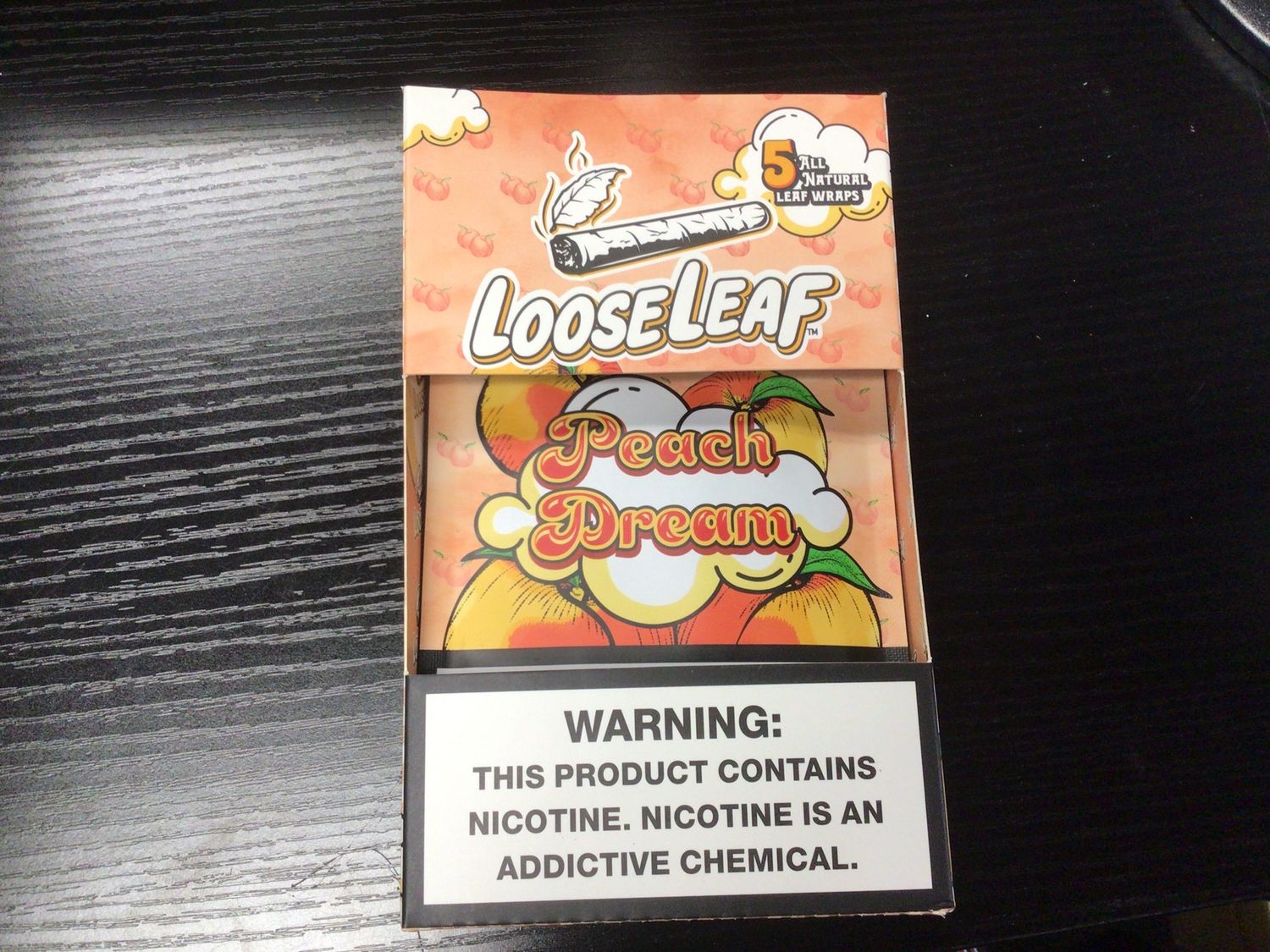 LOOSE LEAF - PEACH DREAM -5PK LEAF WRAPS