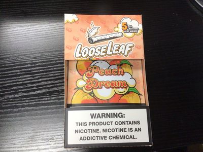 LOOSE LEAF - PEACH DREAM -5PK LEAF WRAPS