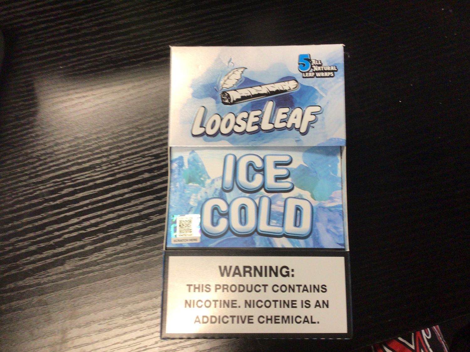 LOOSE LEAF - ICE COLD  -5PK LEAF WRAPS