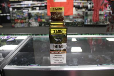 SWISHER SWEETS - STICKY SWEETS -3 MINI -CIGARILLOS