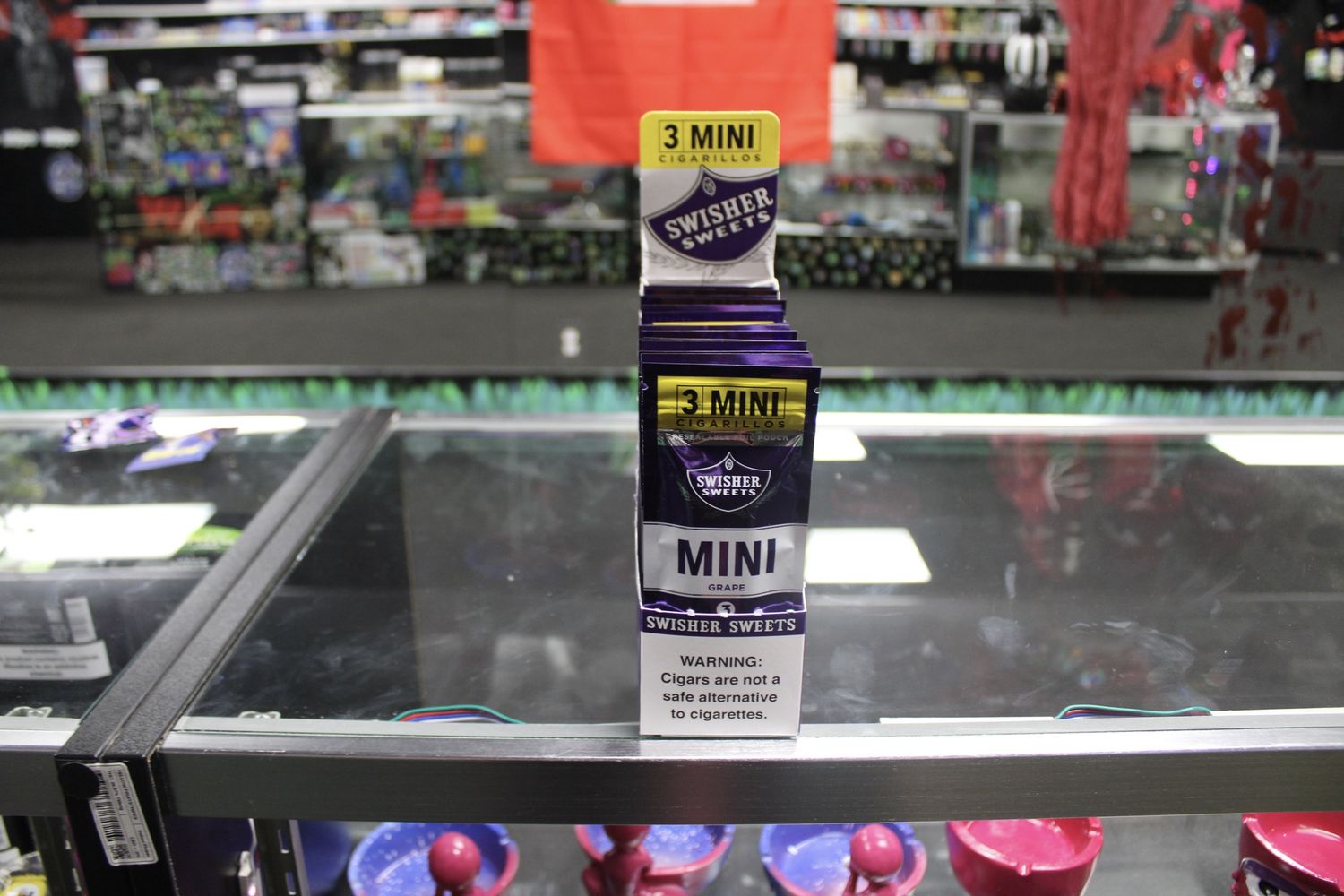 SWISHER SWEETS - GRAPE -3 MINI -CIGARILLOS