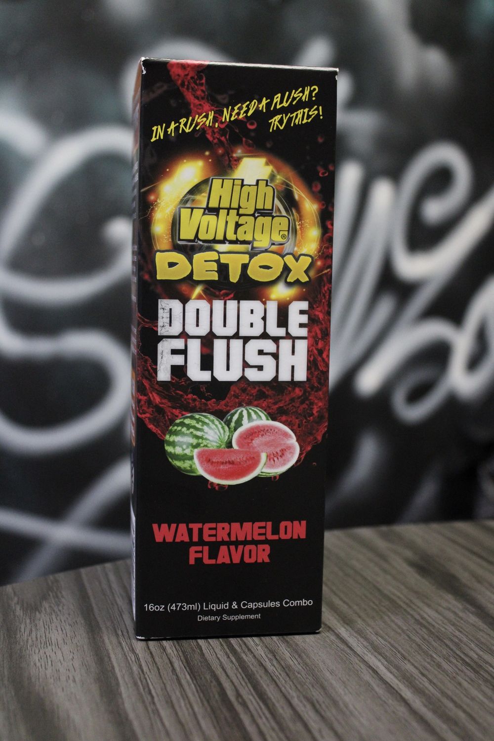 HIGH VOLTAGE DETOX DOUBLE FLUSH 16OZ