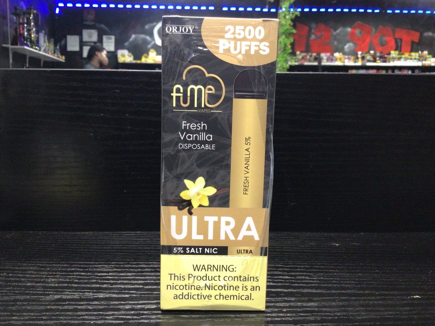 FUME ULTRA- FRESH VANILLA 2500 PUFFS