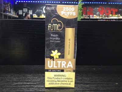 FUME ULTRA- FRESH VANILLA 2500 PUFFS