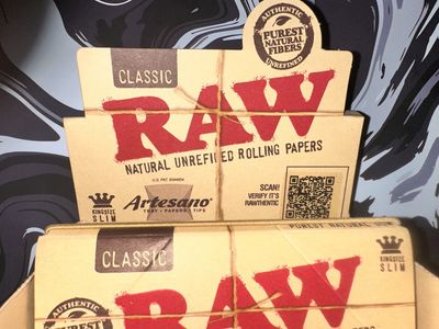 RAW ARTESANO PAPER TIPS  KING SIZE  CLASSIC