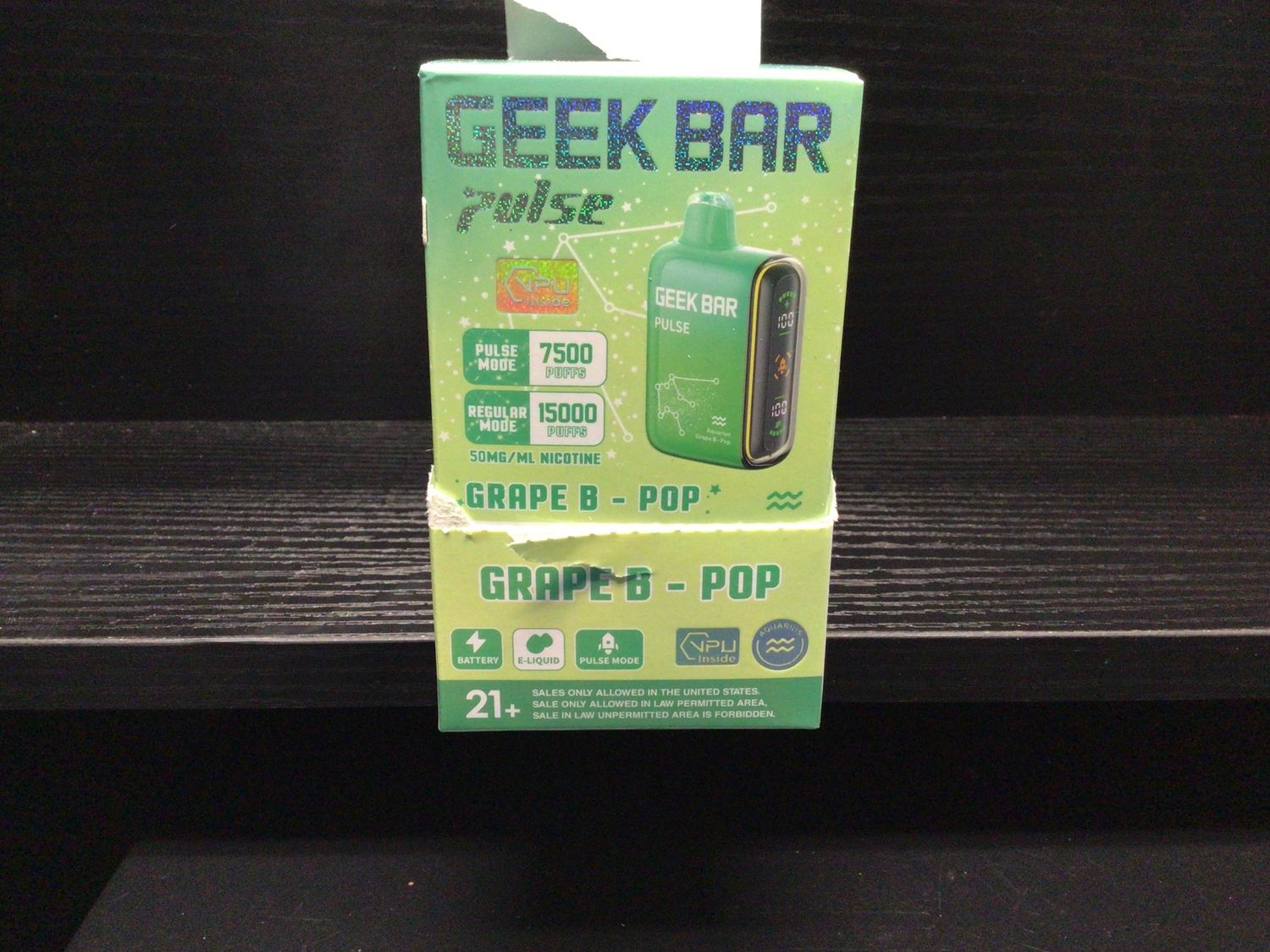 GEEK BAR PULSE- GRAPE B -POP