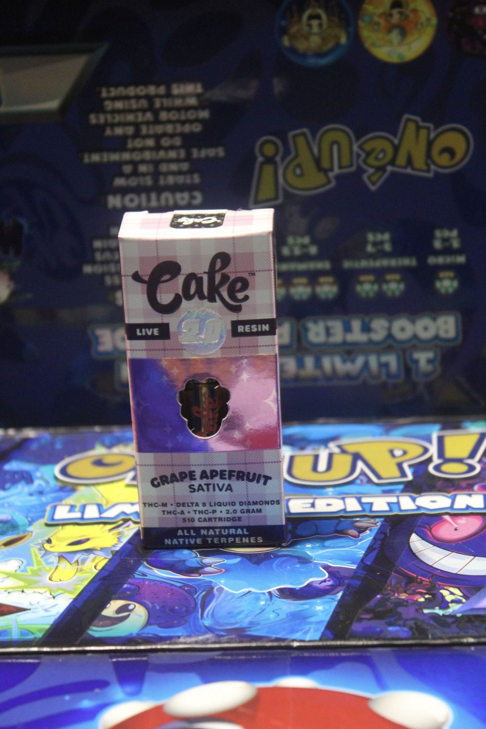 Cake  - Sativa -Grape Apefruit - cartridge 2G
