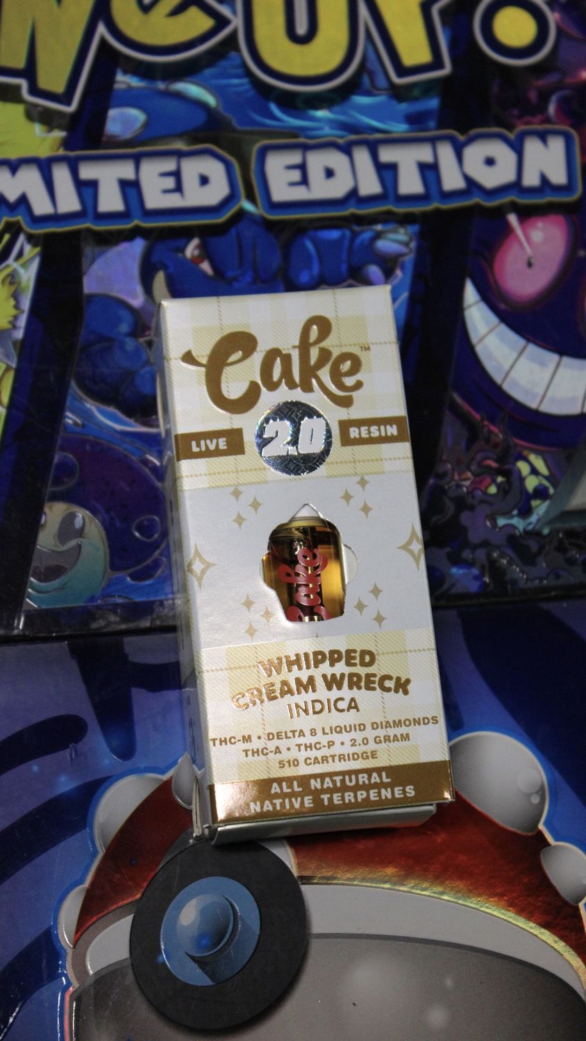 Cake  - Indica -Whipped Cream Wreck   cartridge 2G