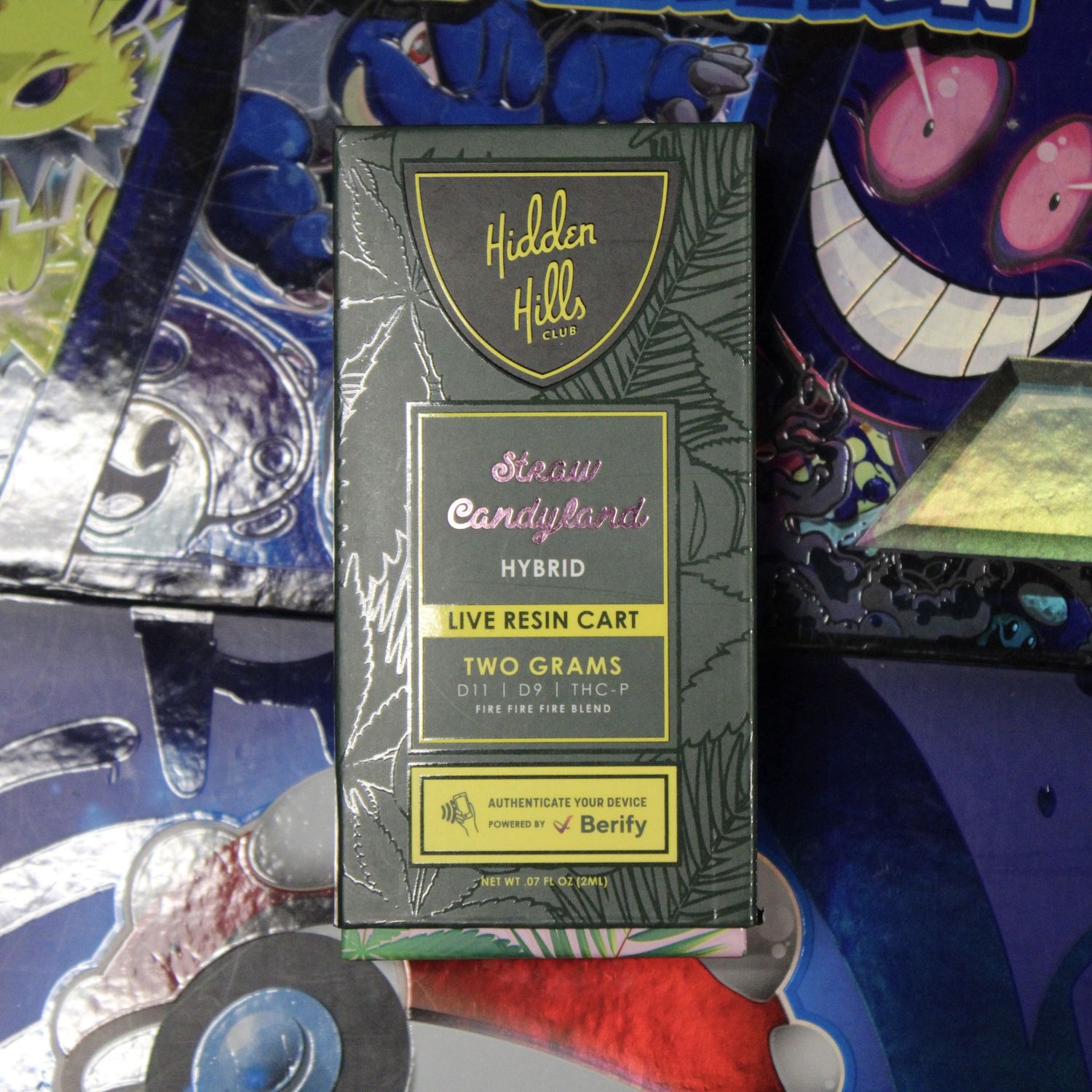 Hidden hills -Hybrid -Live Resin - Cartridge - 2 Gram