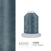 Iris 1228 Grey Aqua 1100yd