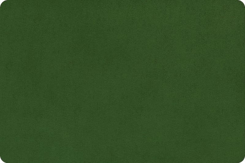 Minky, Evergreen Extra Wide Solid Cuddle3 90&quot; (by the inch)