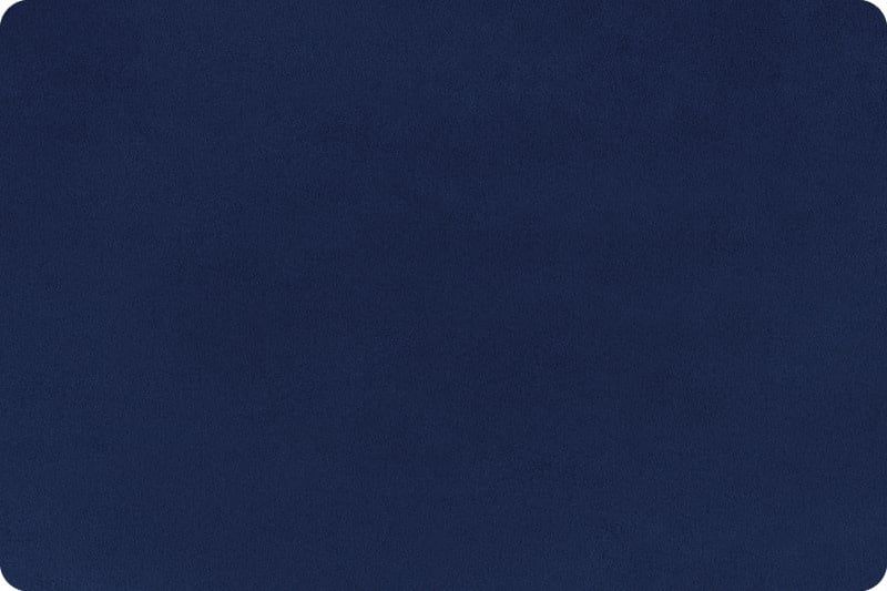 Minky, Midnight Blue Extra Wide Solid Cuddle3 90&quot; (by the inch)