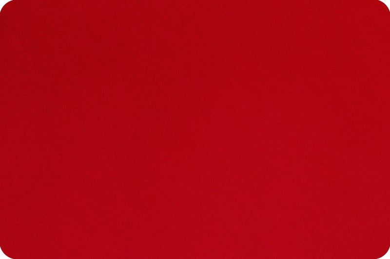 Minky, Scarlet Extra Wide Solid Cuddle3 90&quot; (by the inch)