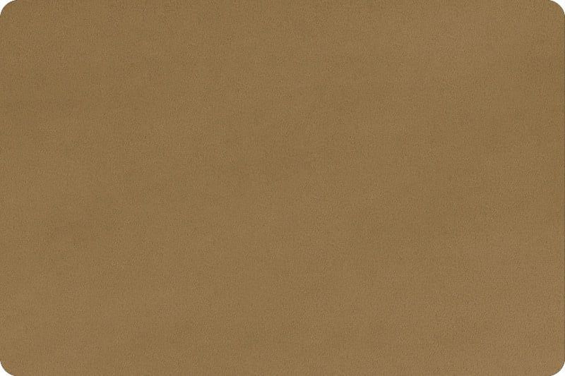 Minky, Cappuccino Extra Wide Solid Cuddle3 90&quot; (by the inch)