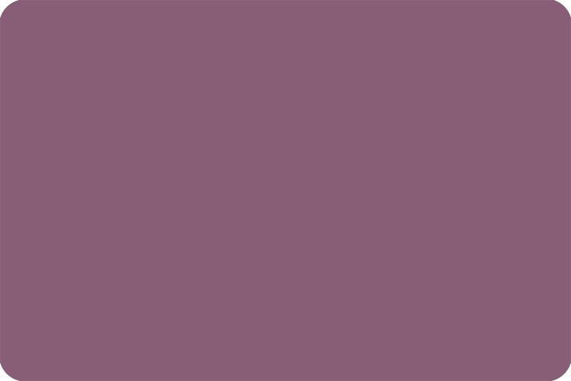 Minky, WineBerry Extra Wide Solid Cuddle3 90&quot; (by the inch)