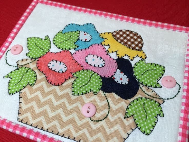 Ivy Flower Mug Rug kit