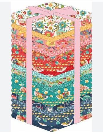 Betsy&#39;s Sewing Kit Poppy Cotton Fat Quarters (22)