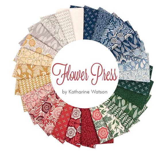 Flower Press Fat Quarter Bundle