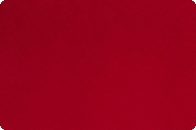 Minky, Cardinal Extra Wide Solid Cuddle3 90&quot; (by the inch)