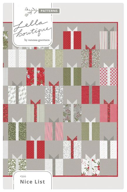 Nice List Quilt Pattern