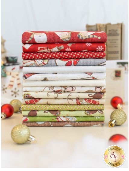 White Christmas Fat Quarter Bundle