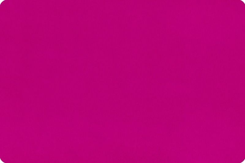 Minky, Cerise Extra Wide Solid Cuddle3 90&quot; (by the inch)