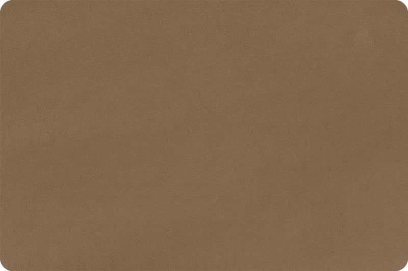 Minky, Cocoa Extra Wide Solid Cuddle3 90&quot; (by the inch)