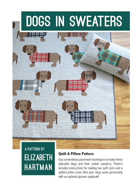 Dogs in Sweaters Pattern
