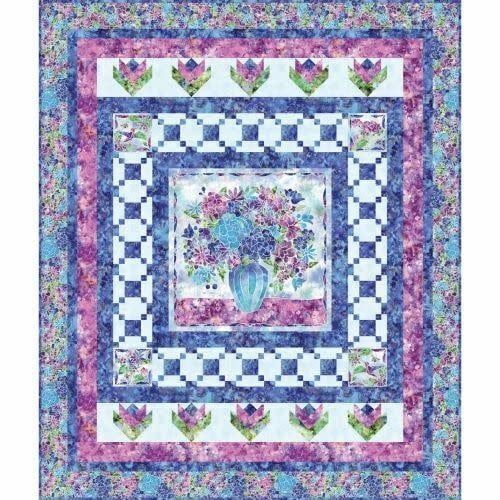 Spring into Color Quilt Kit by Maywood Studios