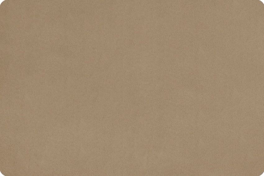 Minky, Simply Taupe Extra Wide Solid Cuddle3 90&quot; (by the inch)