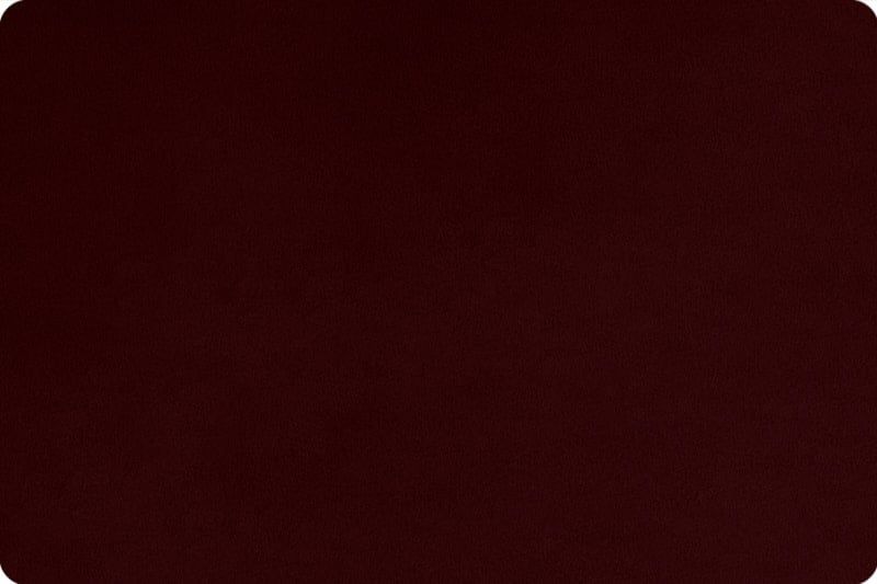 Minky, Black Cherry Extra Wide Solid Cuddle3 90&quot; (by the inch)