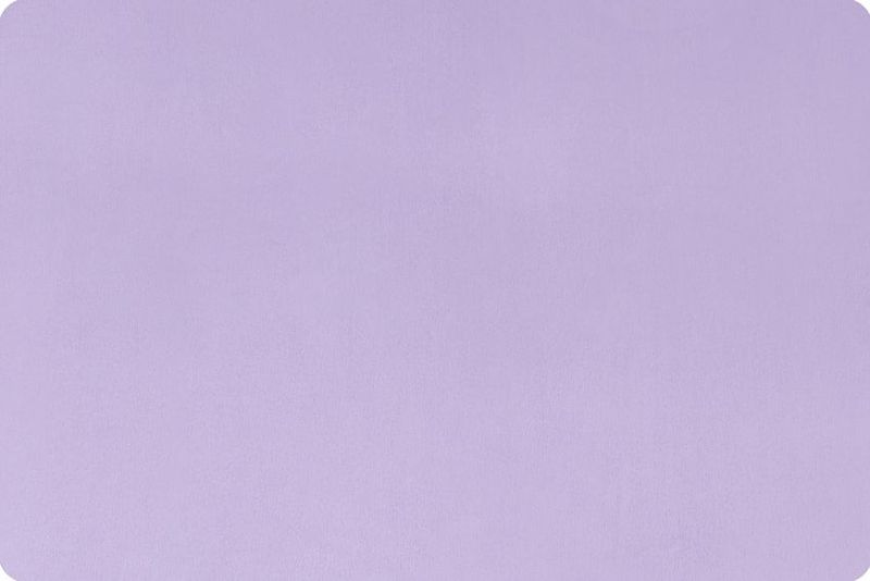 Minky, Lavender Extra Wide Solid Cuddle3 90&quot; (by the inch)