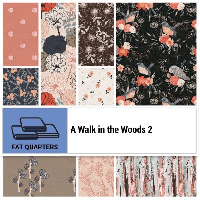 Walk in the Woods Fat Quarter (10 FQ)