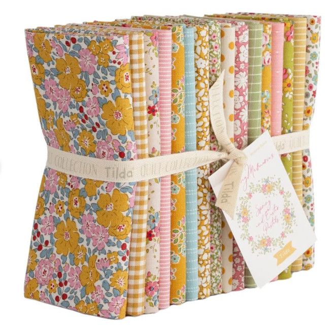 Tilda Creating Memories Spring Fat Quarter Bundle- 16pcs