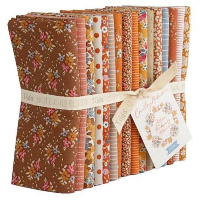 Tilda Creating Memories Autumn Fat Quarter Bundle- 16pcs