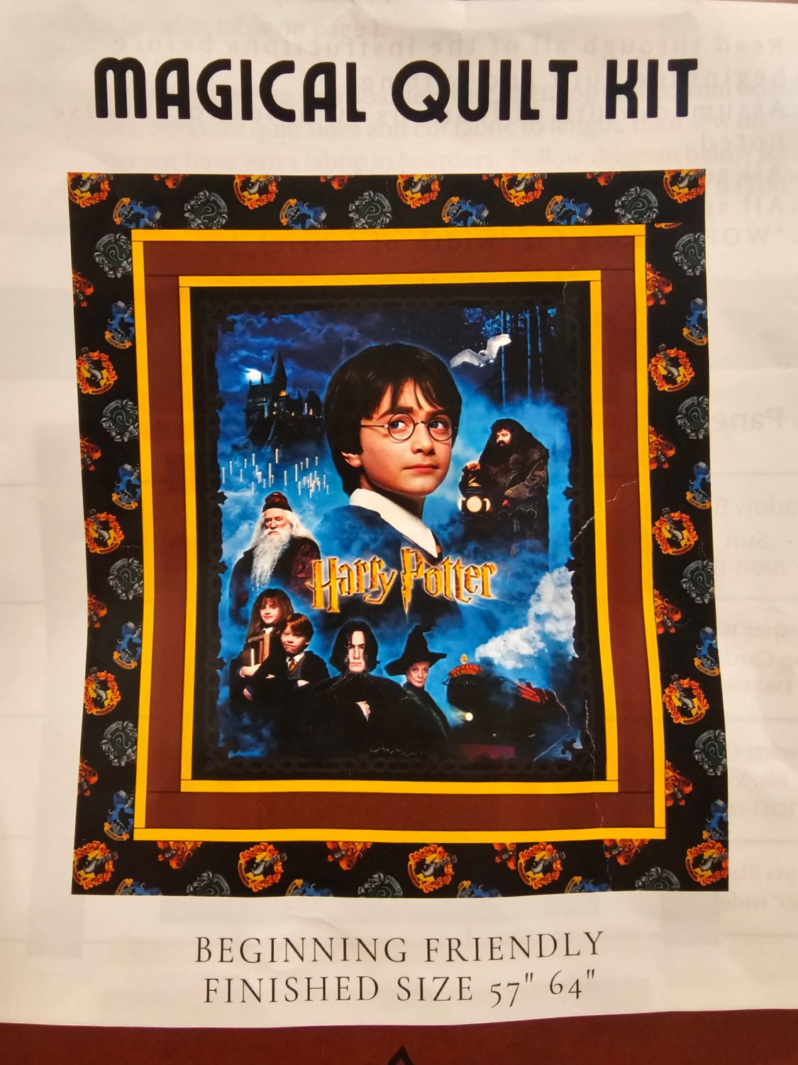 Harry Potter Magical Quilt Kit