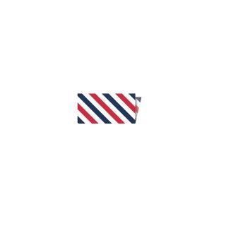 Patriotic 1/8 inch Stripe Single Fold Quilt Binding
