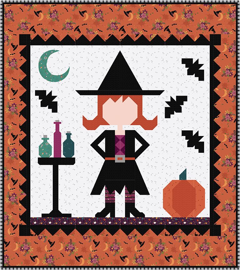 Little Witch Quilt Pattern