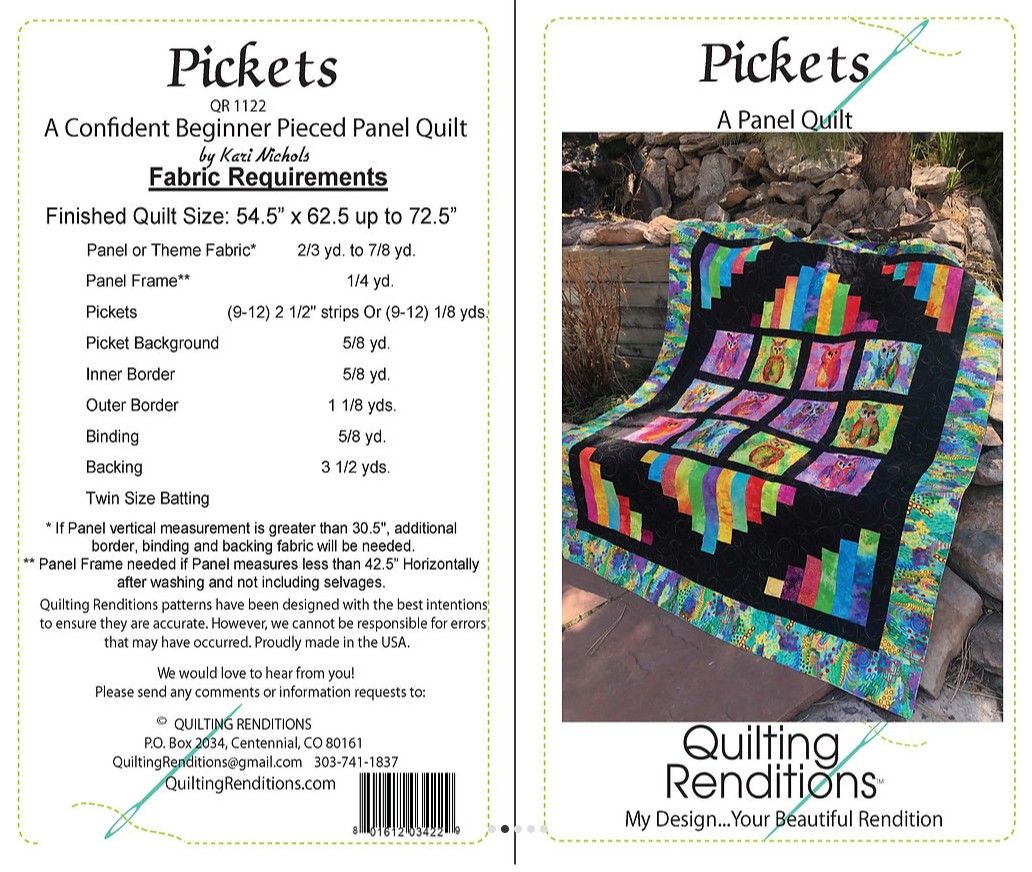 Pickets Quilt Pattern